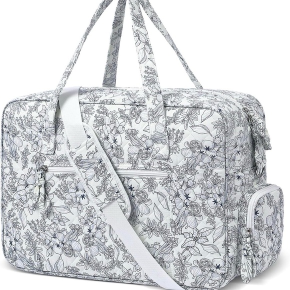 Handbags - Quilted Duffle Bag for Women